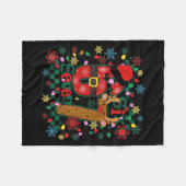 67 Six Seven Funny Christmas 6 7 Meme Humor Men Wo Fleece Deken (Voorkant (Horizontaal))