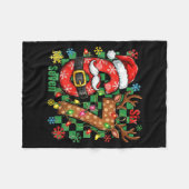 67 Six Seven Funny Christmas 6 7 Meme Joke Boys Gi Fleece Deken (Voorkant (Horizontaal))