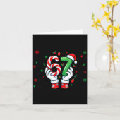 67 Six Seven Funny Christmas Joke 6 7 Meme Boys Gi Kaart (Gele Bloem)