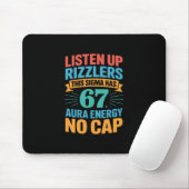 67 Six Seven Get Sendy Meme Ontwerp Grappig 6 7 Si Muismat (Met muis)