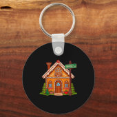 67 Six Seven Gingbreadhuis Grappige Leraar Chris Sleutelhanger (Voorkant)