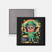 67 Six Seven Grappige 6 7 Meme St. Patrick's Dag L Magneet (Voorkant / Achterkant)
