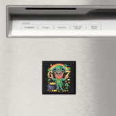 67 Six Seven Grappige 6 7 Meme St. Patrick's Dag L Magneet (Insitu (Vaatwasser))