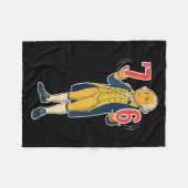 67 Six Seven Grappige George Washington Meme Fleece Deken (Voorkant (Horizontaal))