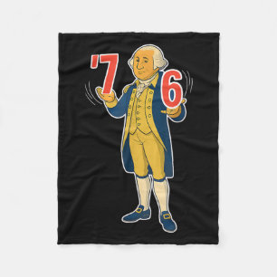 67 Six Seven Grappige George Washington Meme Fleece Deken
