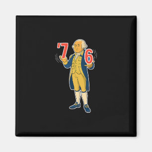 67 Six Seven Grappige George Washington Meme Magneet