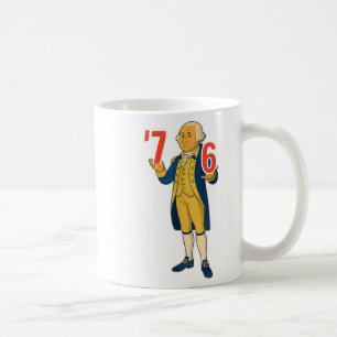 67 Six Seven Grappige George Washington Meme T-shi Koffiemok
