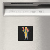 67 Six Seven Grappige George Washington Meme T-shi Magneet (Insitu (Vaatwasser))