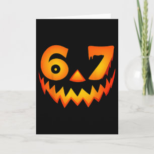 67 Six Seven Halloween kostuum voor studenten lera Kaart
