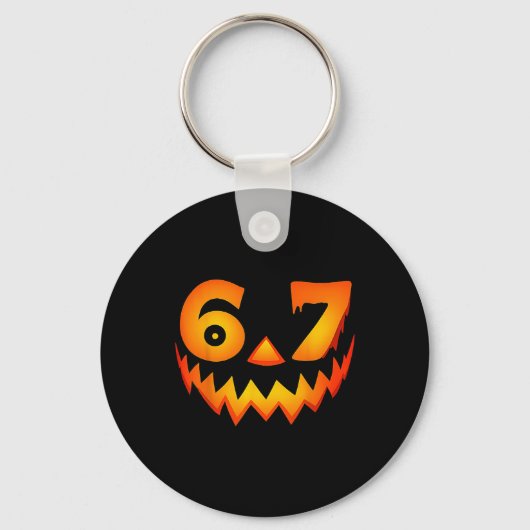 67 Six Seven Halloween-kostuum voor studenten lera Sleutelhanger (Voorkant)