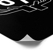 67 Six Seven Hand Gesture Meme  Poster (Hoek)