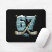 67 Six Seven Hockey Drip Number Funny 6 7 Meme  Muismat (Met muis)