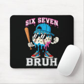 67 Six Seven Honkbal Ijs Drip Nummer 67 Pla Muismat (Met muis)