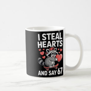 67 Six Seven I Steel Hartens Valentijnsdag 6 7 Me Koffiemok