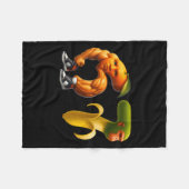 67 Six Seven Italiaanse Brainrot Meme Koppel Match Fleece Deken (Voorkant (Horizontaal))