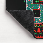67 Six Seven Kerst Grappige Meme Hand 67 Koppels Muismat (Hoek)