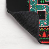 67 Six Seven Kerst Grappige Meme Hand 67 Koppels Muismat (Hoek)