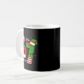 67 Six Seven Kerstmis Meme Koffiemok (Voorkant links)