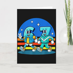 67 Six Seven Leuke Meme Grappig Ontwerp Kinderen S Kaart