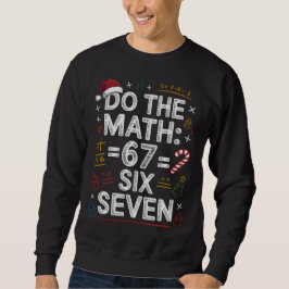 67 Six Seven Leuke wiskunde T-shirt voor vakantied