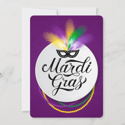 67 Six Seven Mardi-Gras Black History 2026 Feestdagenkaart (Voorkant)