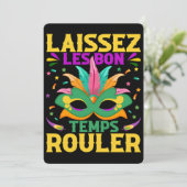 67 Six Seven Mardi-Gras Black History 2026 Feestdagenkaart (Staand voorkant)