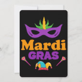 67 Six Seven Mardi-Gras Black History 2026 Feestdagenkaart (Voorkant)