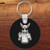 67 Six Seven Meme 6 7 Funny Easter Day For Boys Me Sleutelhanger (Voorkant)