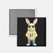67 Six Seven Meme 6 7 Grappige Pasen Voor Jongens Magneet (Voorkant / Achterkant)