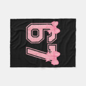 67 Six Seven Meme Coquette Nk Bow 6 7 Gen Alpha Sl Fleece Deken (Voorkant (Horizontaal))