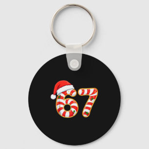 67 Six Seven Meme Gen Alpha Jargon Grappig Kerstfe Sleutelhanger
