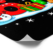 67 Six Seven Meme Gen Alpha Sla Jolly Kerst  Poster (Hoek)