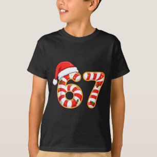 67 Six Seven Meme Gen Alpha Sla Jolly Kerst  T-shirt
