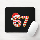 67 Six Seven Meme Gen Alpha Sla Jolly Kerstmis  Muismat (Met muis)