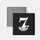 67 Six Seven Meme Koppel Halloween Kostuum Magneet (Voorkant / Achterkant)