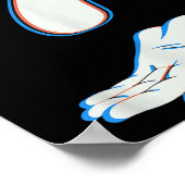 67 Six Seven Meme Koppel Passende Halloween Kostuu Poster (Hoek)