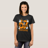 67 Six Seven Meme Leuk 6 7 Koppel Passende Hallowe T-shirt (Voorkant volledig)