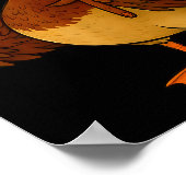 67 Six Seven Meme Mallard Duck Hunting Season Boy  Poster (Hoek)