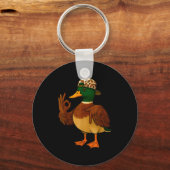 67 Six Seven Meme Mallard Duck Hunting Season Boy  Sleutelhanger (Voorkant)