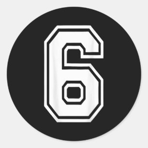 67 Six Seven Meme Matching Halloween Kostuum (op B Ronde Sticker