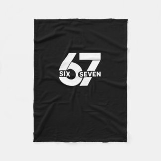 67 Six Seven Meme Pullover Hoodie Fleece Deken