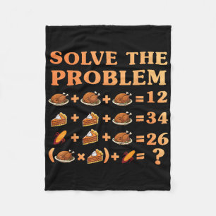 67 Six Seven Meme Wiskunde Thanksgiving Vergelijki Fleece Deken