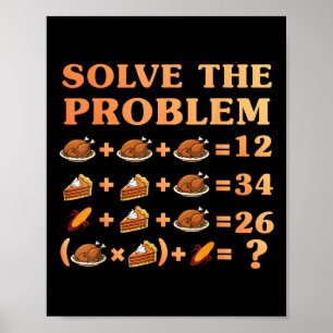 67 Six Seven Meme Wiskunde Thanksgiving Vergelijki Poster