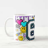 67 Six Seven Retro Y2K Aesthetic mug  Koffiemok (Links)