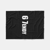 67 Six Seven Sendy 6 7endy Laten we Sendy 67 Meme  Fleece Deken (Voorkant (Horizontaal))