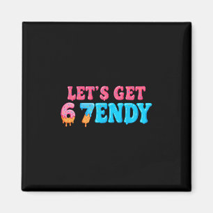 67 Six Seven Sendy 6 7endy Laten we Sendy 67 Meme  Magneet