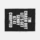 67 Six Seven Sendy Let's Get Sendy 6 7endy 67 Meme Fleece Deken (Voorkant (Horizontaal))