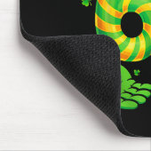 67 Six Seven Shamrock Grappige St. Patrick's Dag K Muismat (Hoek)