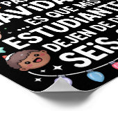 67 Six Seven Spanieacher Christmas Seis Siete Brai Poster (Hoek)