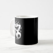 67 Six Seven Voetbal Gen Alpha Brainrot Meme Koffiemok (Voorkant links)